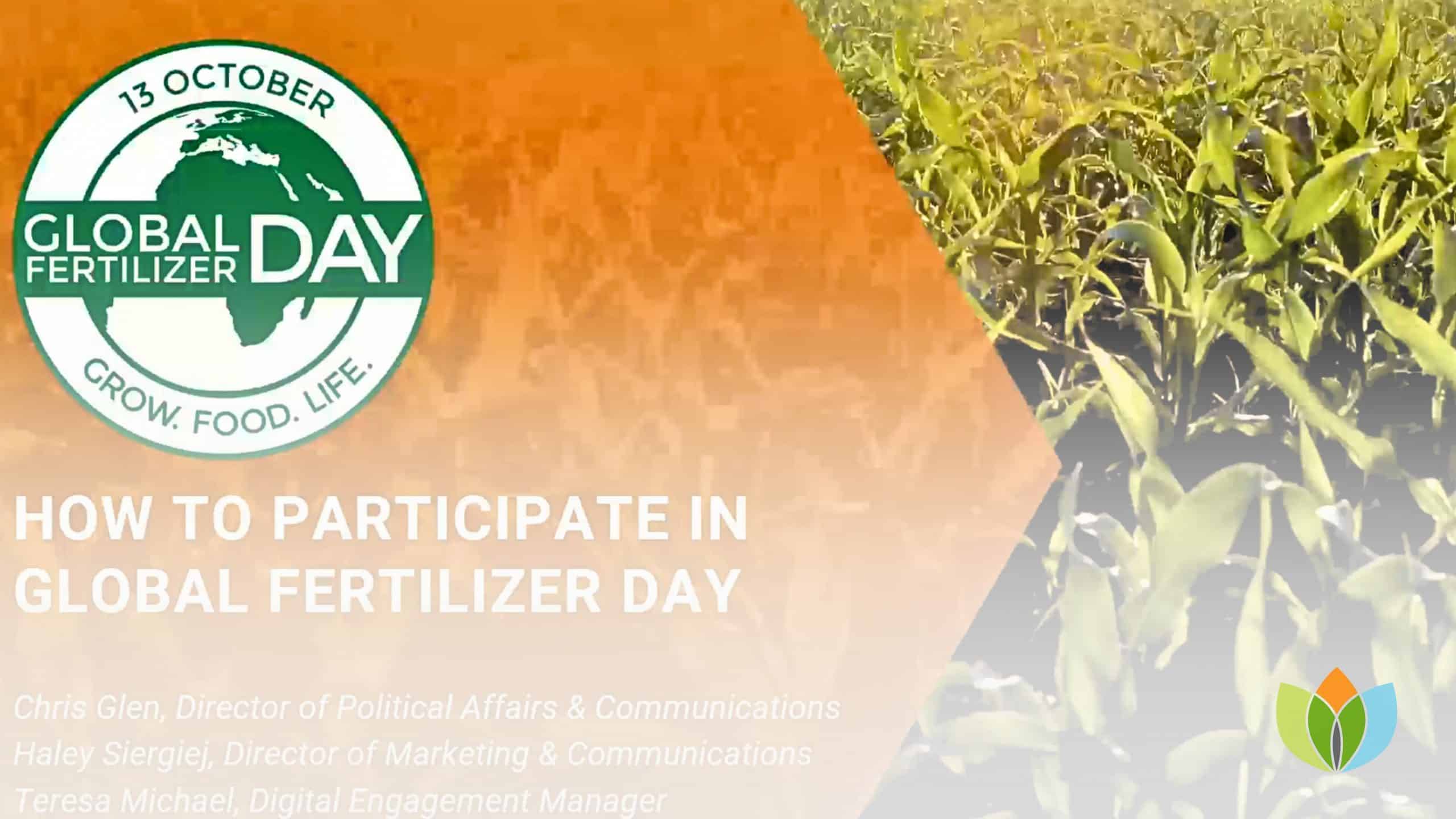 2023 Global Fertilizer Day Webinar