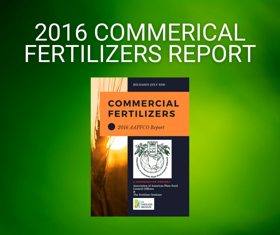 TFI Releases 2016 Commercial Fertilizer Report
