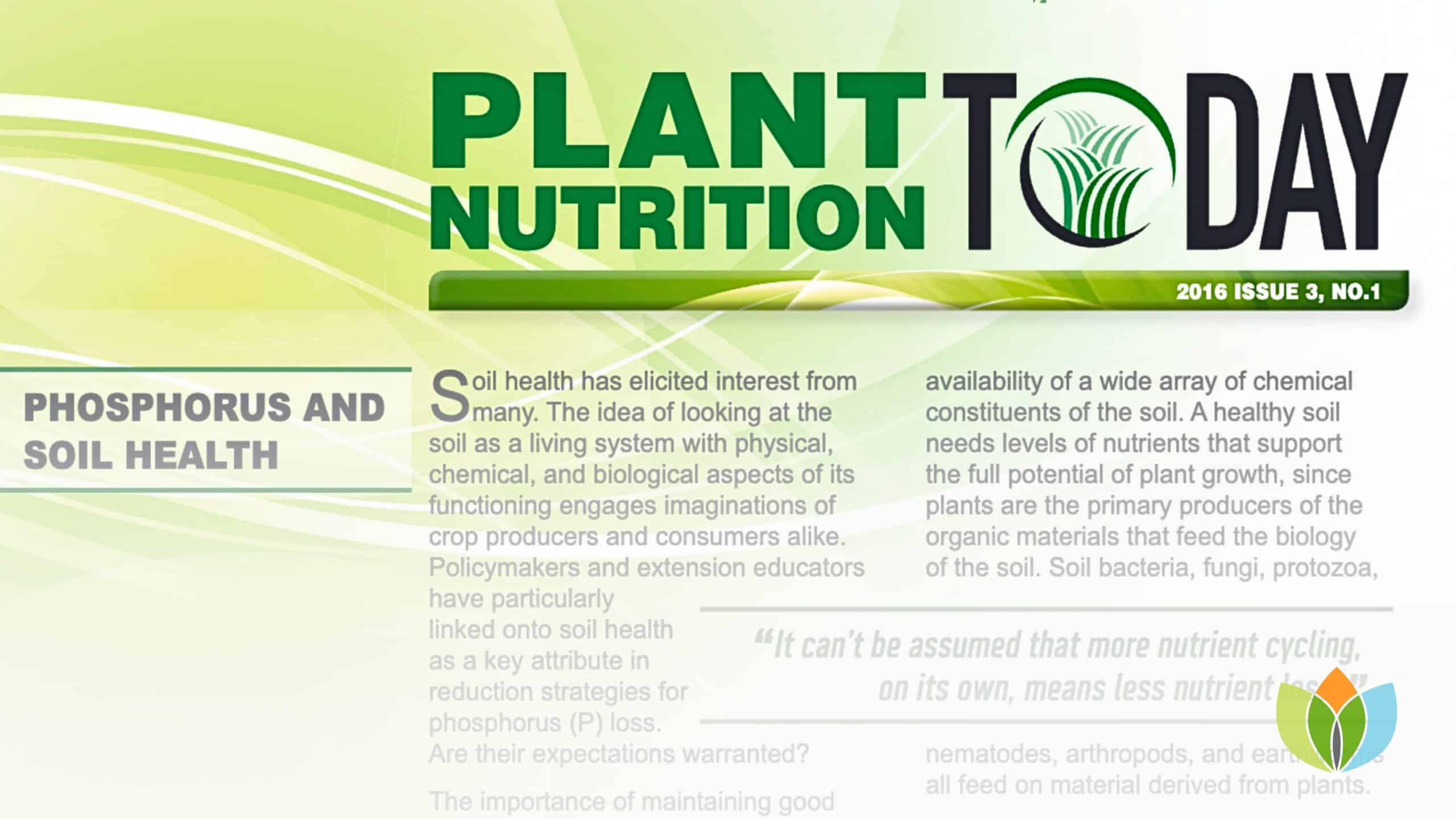 Phosphorus and Soil Health