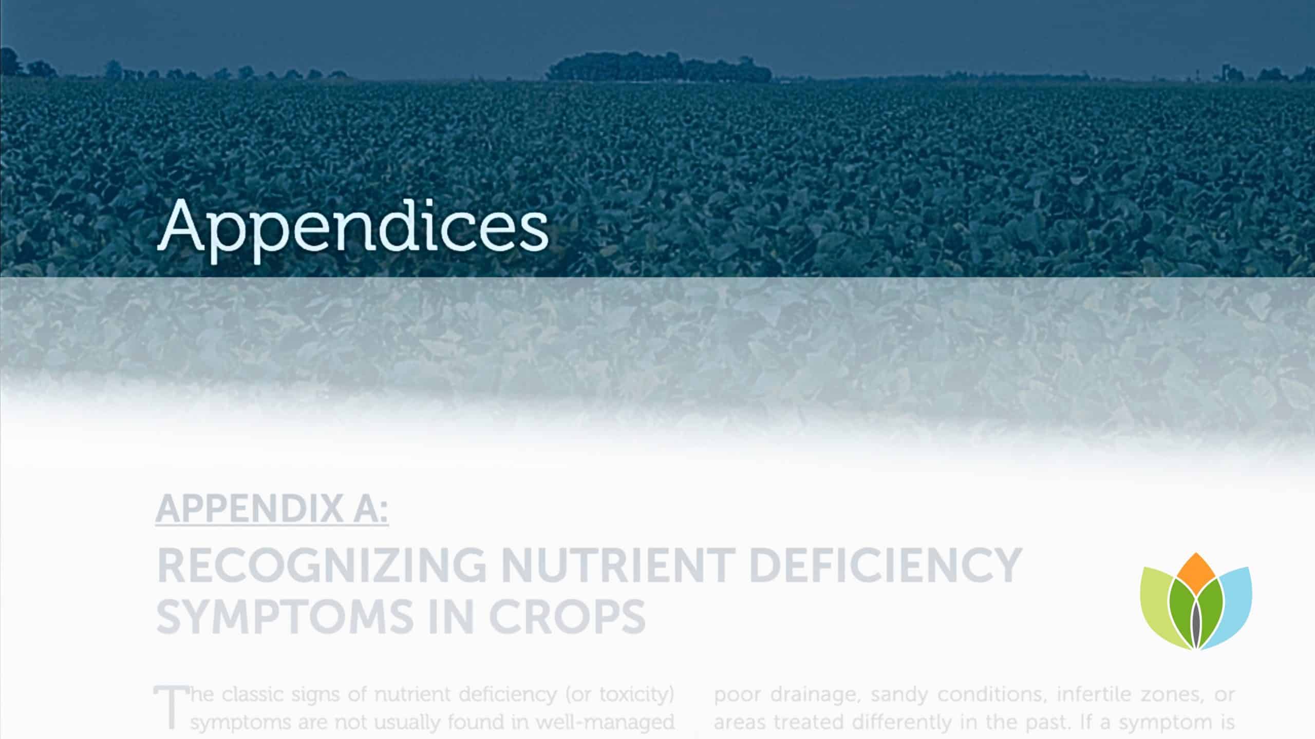Recognizing Nutrient Deficiency Symptoms in Crops
